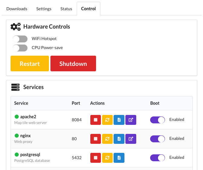 Controller in Admin tab